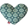 Mirage Pet Products Blue Lagoon Canvas Heart Dog Toy 8 in. 1214-CTYHT8